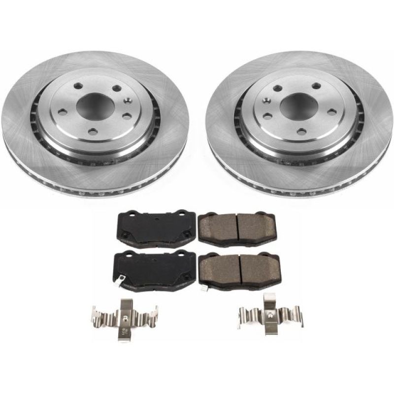 PowerStop Power Stop 16-18 Cadillac ATS Rear Autospecialty Brake Kit