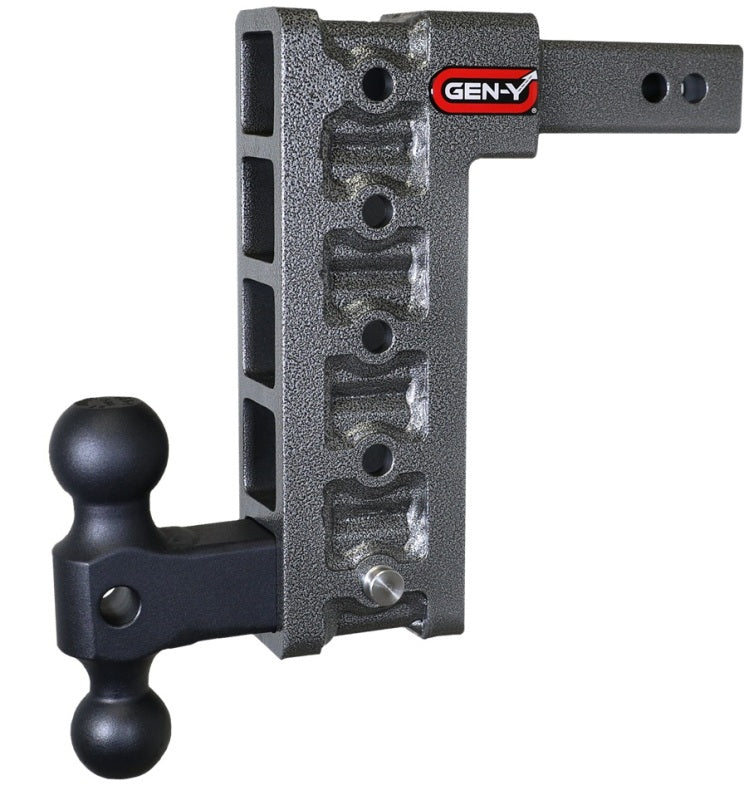 GEN-Y Hitch Gen-Y Mega Duty 2in Shank 10in Drop 1.5K TW 10K Hitch w/GH-031 Dual-Ball