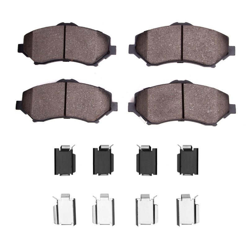 R1 Concepts R1 2007-2018 Chrysler Town & Country Front R1 Super Duty Pads & Hardware Kit