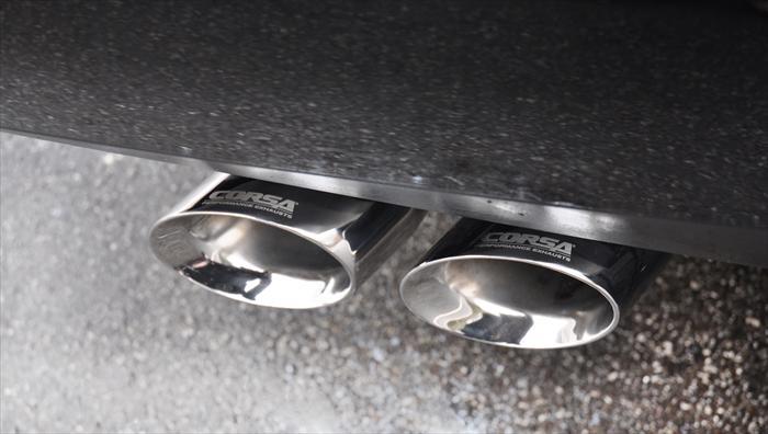 CORSA Performance Corsa 2015-2020 GMC Yukon Denali 6.2L V8 Single Side Exit Cat-Back Exhaust w/ Polished Tips