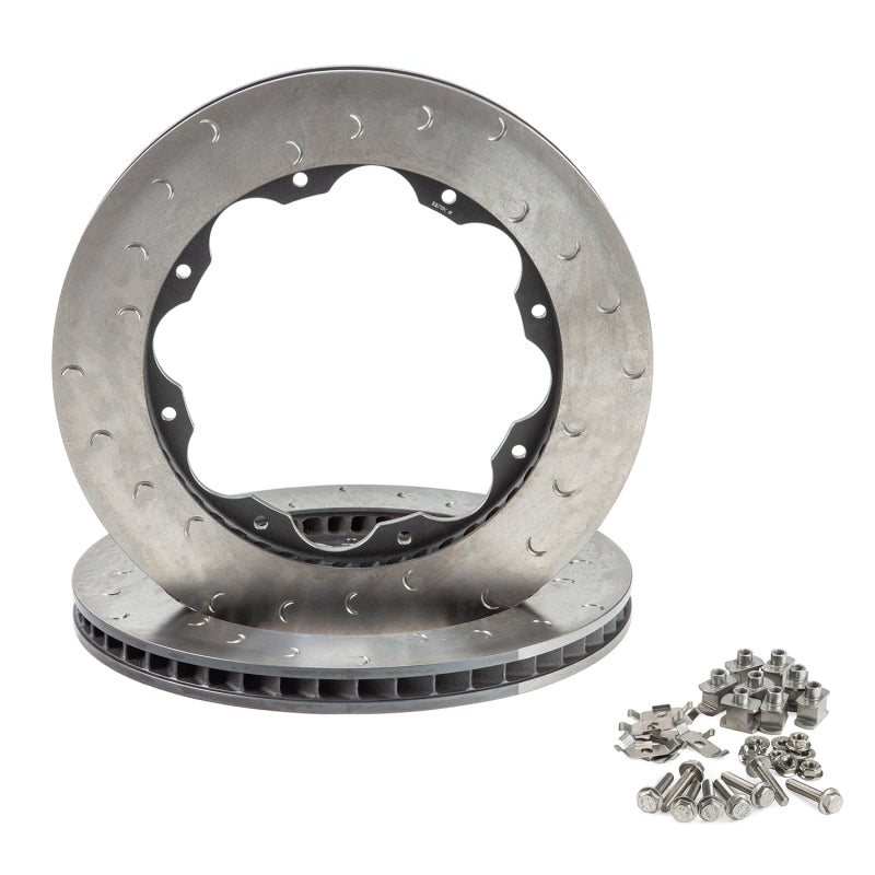 Alcon Nissan R35 GTR Gen 1/2 380X30mm Rotor Ring Kit - Rear Left