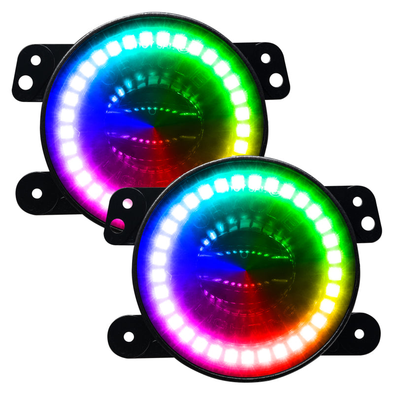 ORACLE Lighting Oracle Jeep Wrangler JK/JL/JT High Performance W LED Fog Lights - w/o Controller