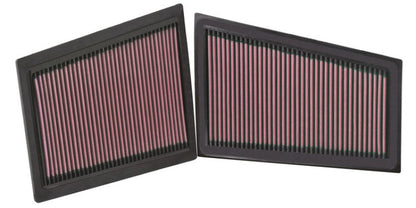K&N Engineering K&N Replacement Air Filter MERCEDES C280/320 3.0L V6 CDi (2 PER BOX)