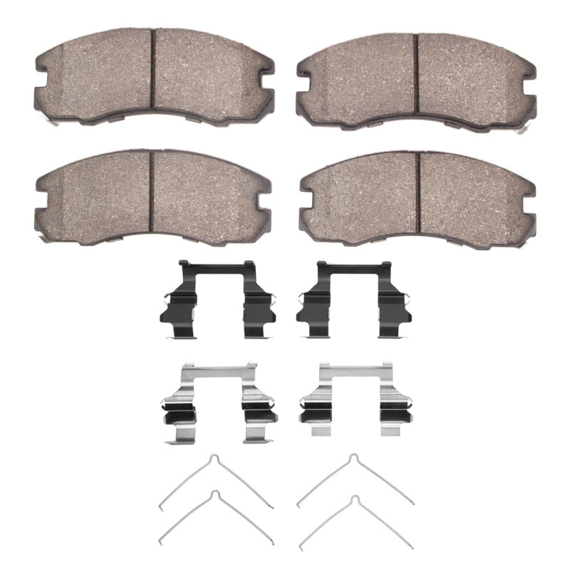 R1 Concepts R1 88-89 Toyota Celica Front Optimum OE Pads & Hardware Kit