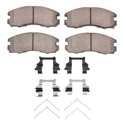 R1 Concepts R1 88-89 Toyota Celica Front Optimum OE Pads & Hardware Kit