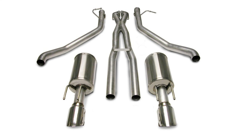 CORSA Performance Corsa 2005-2006 Pontiac GTO 6.0L V8 2.5in Sport Cat-Back + XPipe Exhaust Polished Tips