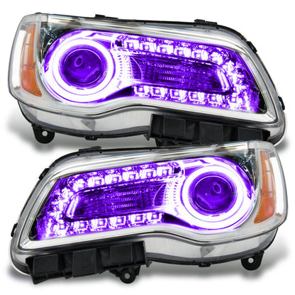 ORACLE Lighting Oracle 11-14 Chrysler 300C SMD HL - Chrome - NON HID - DRL w/ Simple Controller