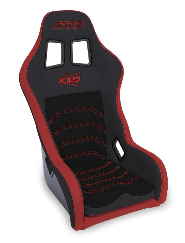 PRP Seats PRP Kilo Composite Seat - Black & Red