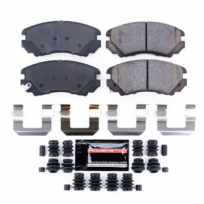 PowerStop Power Stop 07-10 Hyundai Elantra Front Z23 Evolution Sport Brake Pads w/Hardware