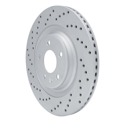 DFC 08-25 Audi S5 Rear Left Drilled Geoperformance Rotor