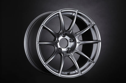 SSR GTX01 19x8.5 5x114.3 38mm Offset Dark Silver Wheel 11+ WRX / 08+ STI / 11+ tC / 93-98 Supra