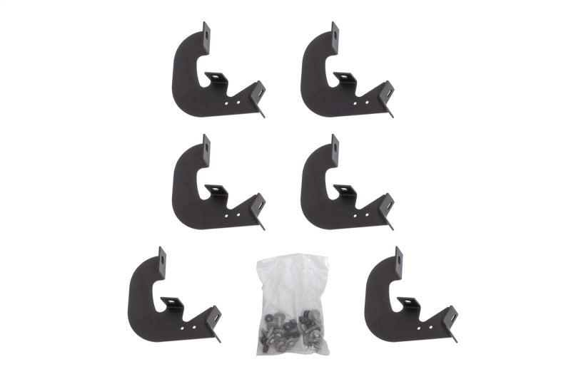 Dee Zee 19-23 Chevrolet Silverado Running Board Hex Side Step Bracket Kit