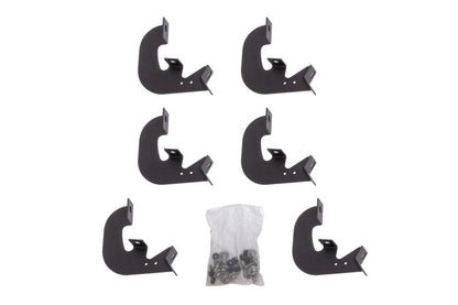 Dee Zee 19-23 Chevrolet Silverado Running Board Hex Side Step Bracket Kit