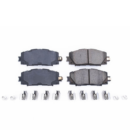 PowerStop Power Stop 11-17 Lexus CT200h Front Z17 Evolution Ceramic Brake Pads w/Hardware