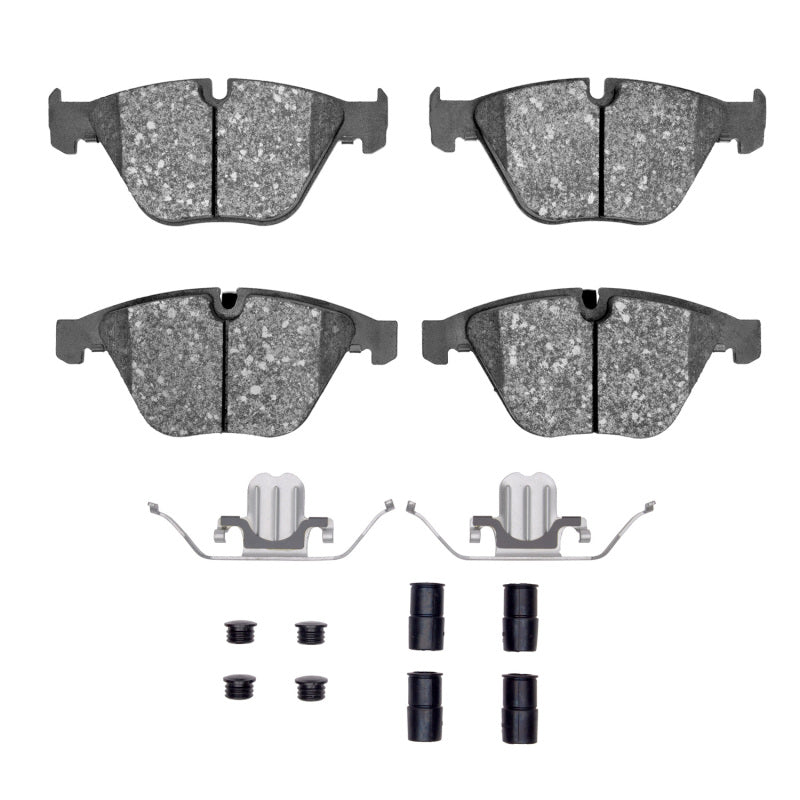 R1 Concepts R1 07-15 BMW 328I Front Semi Met Pads & Hardware Kit