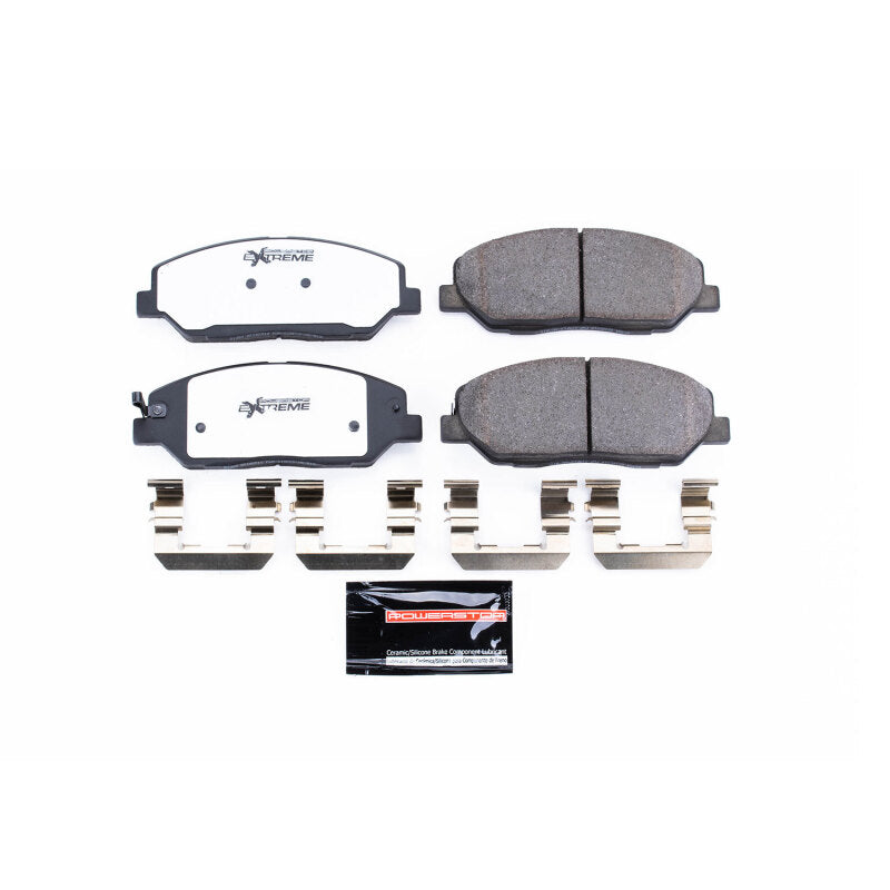 PowerStop Power Stop 09-11 Hyundai Genesis Front Z26 Extreme Street Brake Pads w/Hardware