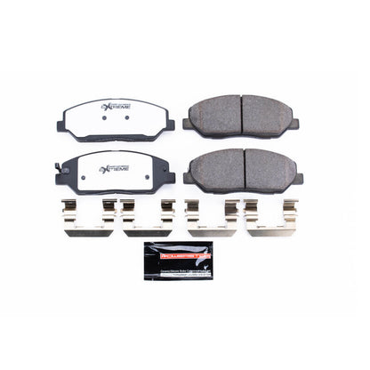 PowerStop Power Stop 09-11 Hyundai Genesis Front Z26 Extreme Street Brake Pads w/Hardware