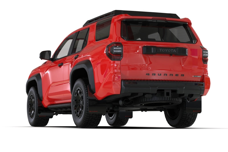 Rally Armor 25-26 Toyota 4Runner Black UR Mud Flap w/ Metallic Black Logo