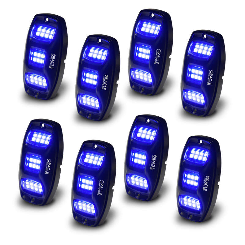 ORACLE Lighting Oracle Underbody RGB+W Wheel Well Rock Light Kit - 8 PCS - ColorSHIFT