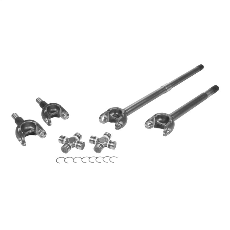 Yukon Gear & Axle Yukon Gear 18-19 Jeep Wrangler Front 4340 Chromoly Axle Kit Dana 44 32 Spline w/1350 (7166) Joints