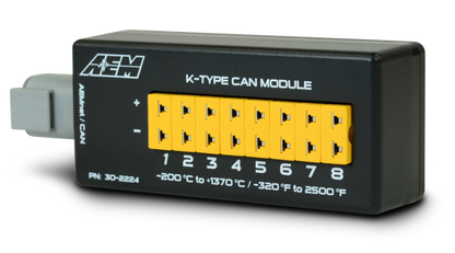 AEM 8 Channel K-Type Thermocouple EGT CAN Module