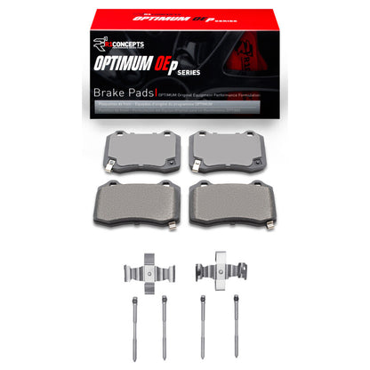 R1 Concepts R1 18-25 Dodge Durango Rear Optimum OE Pads & Hardware Kit
