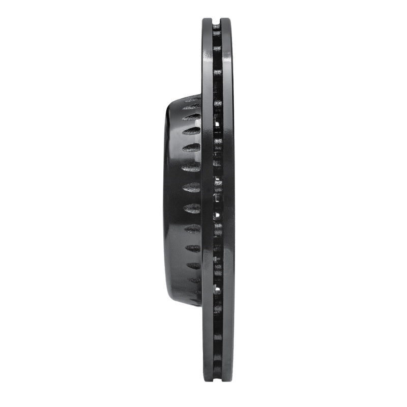 R1 Concepts R1 15-23 Mercedes-Benz E300 Rear Left Drilled & Slotted Black Brake Rotor