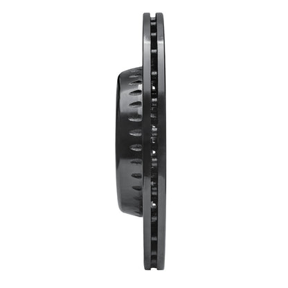 R1 Concepts R1 15-23 Mercedes-Benz E300 Rear Left Drilled & Slotted Black Brake Rotor