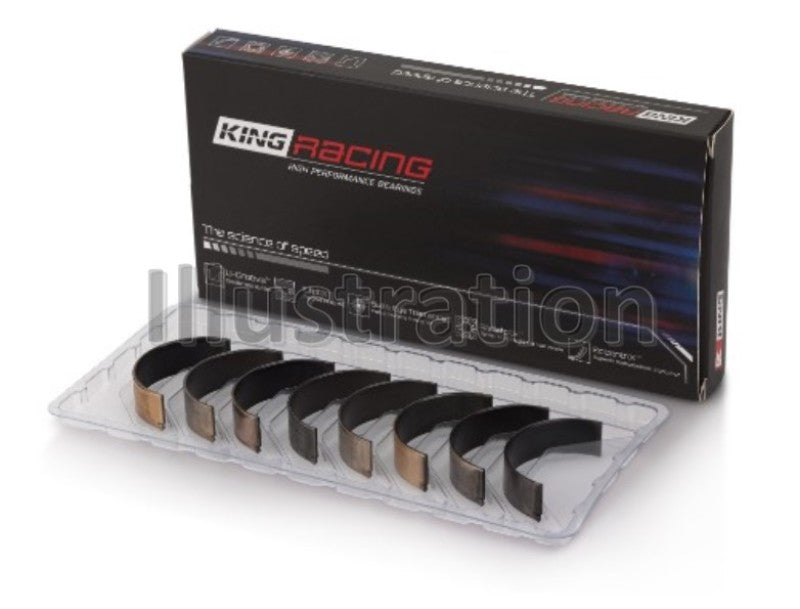 King Engine Bearings King Ford Ecoboost 2.0L / 2.3L (Size 0.25) pMaxBlack Coated Connecting Rod Bearing Set