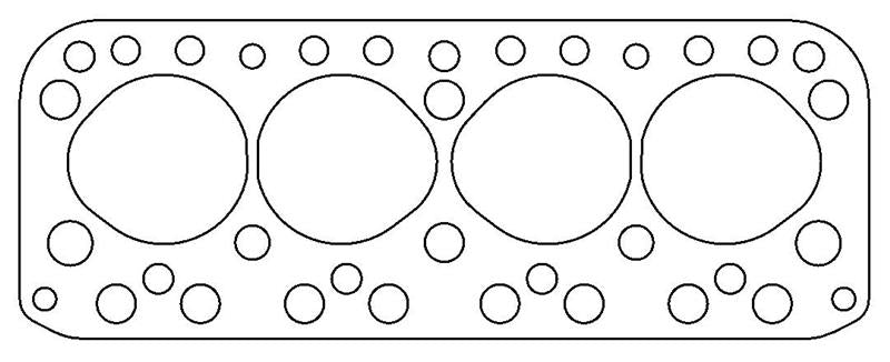 Cometic Gasket Cometic BMC 948/1098 A Series .063in Copper Cylinder Head Gasket - 67.5mm Bore