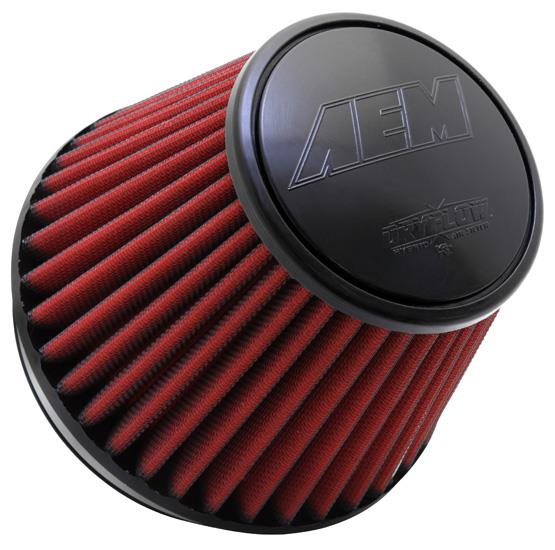 AEM Induction AEM Dryflow 6in. X 6in. Round Tapered Air Filter
