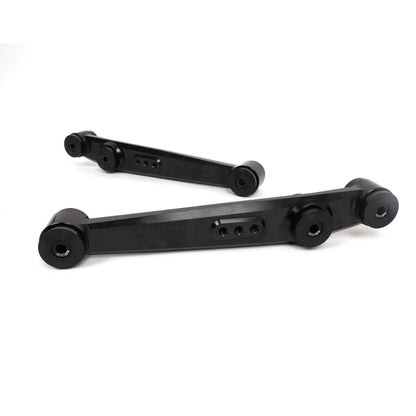 BLOX Racing 90-01 Integra, 89-95 Civic, CRX, Del Sol V2 Billet Rear LCA Poly Bushings - Black