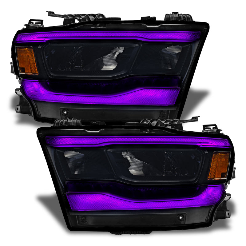 ORACLE Lighting Oracle 19-21 Dodge RAM 1500 RGB+W Headlight DRL Kit- Reflector LED Headlights - 2