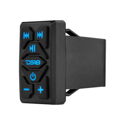 DS18 Waterproof Rocker Switch Bluetooth Audio Receiver w/ Controls