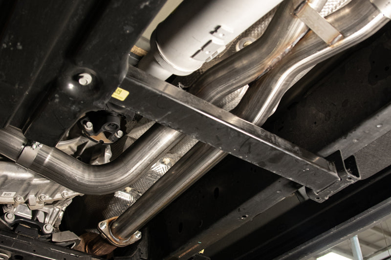 CORSA Performance Corsa 2021-2024 Dodge Ram TRX Crew Cab Xtreme Catback Exhaust Dual Rear Black Tip