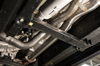 CORSA Performance Corsa 2021-2024 Dodge Ram TRX Crew Cab Xtreme Catback Exhaust Dual Rear Black Tip