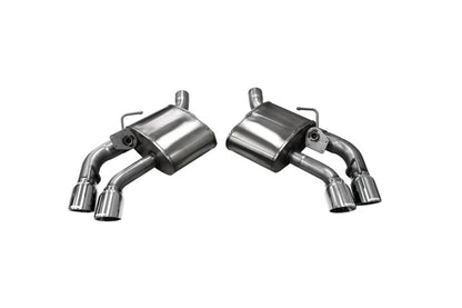 CORSA Performance Corsa 16-24 Chevrolet Camaro SS/ZL1 6.2L V8 Polished Xtreme Axle-Back Exhaust (w/ Factory NPP Valve)