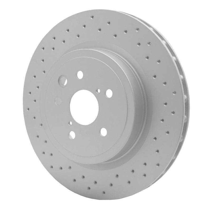 DFC 08-14 Lexus IS F Rear Drilled Hi-Carbon Alloy Geomet Coated Rotor