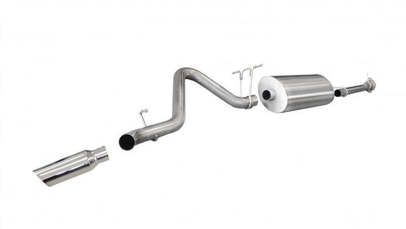 CORSA Performance Corsa 11 -12 Chevrolet Silverado Ext. Cab/Std. Bed 2500 6.0L V8 Polished Sport Cat-Back Ex
