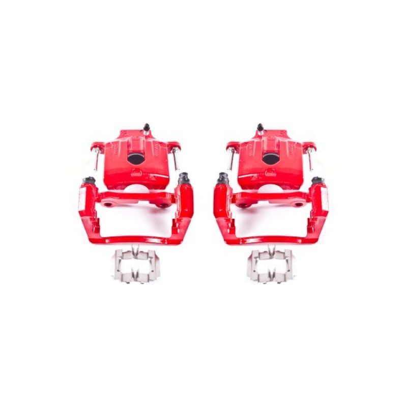 PowerStop Power Stop 04-07 Buick Rainier Rear Red Calipers w/Brackets - Pair