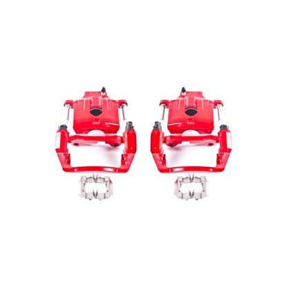 PowerStop Power Stop 04-07 Buick Rainier Rear Red Calipers w/Brackets - Pair