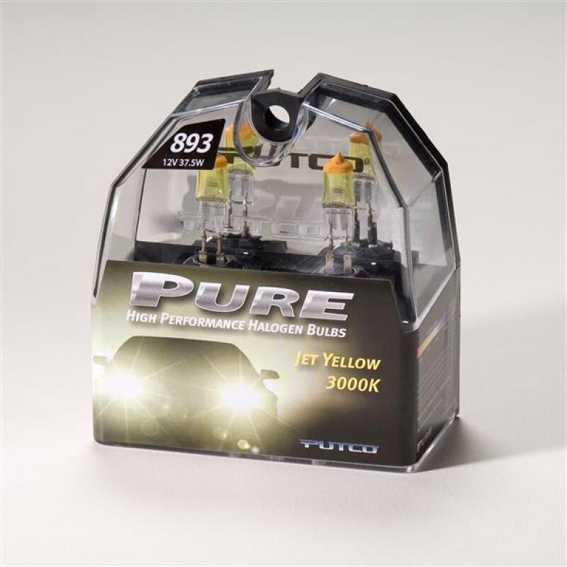 Putco Jet Yellow 9005XS - Pure Halogen HeadLight Bulbs