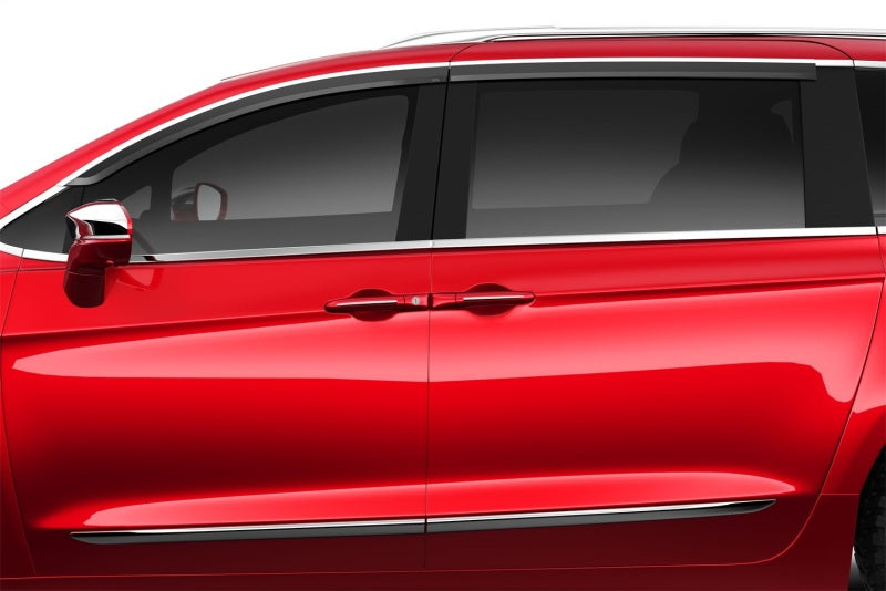 Husky Liners 17-23 Chrysler Pacifica Ventvisor Low Profile (4pc) - Chrome