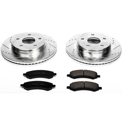 PowerStop Power Stop 07-09 Chrysler Aspen Front Z23 Evolution Sport Brake Kit