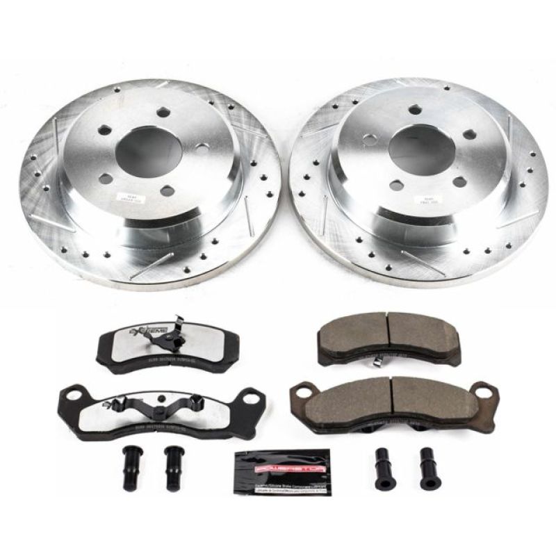 PowerStop Power Stop 1993 Ford Mustang Front Z26 Street Warrior Brake Kit