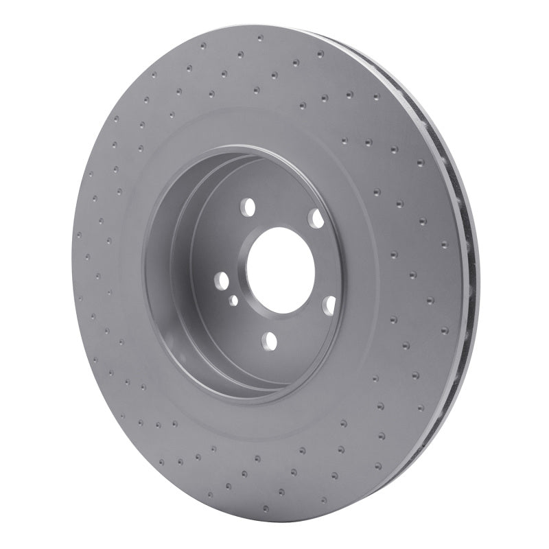 DFC 07-14 Mercedes-Benz S63 AMG Rear Hi-Carbon Alloy Geomet Coated Rotor - Dimpled
