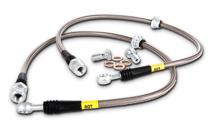 StopTech 02-08 Audi A4 Quattro Rear Stainless Steel Brake Line Kit