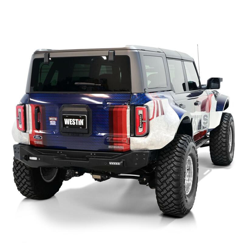 Westin 21-25 Ford Bronco (Excl. Sport) XTS Rear Bumper - Tex. Blk
