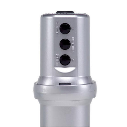 Autometer Shift Light Level 2 DPSS Digital w/ Multi-Color LED Silver Pedestal Mount