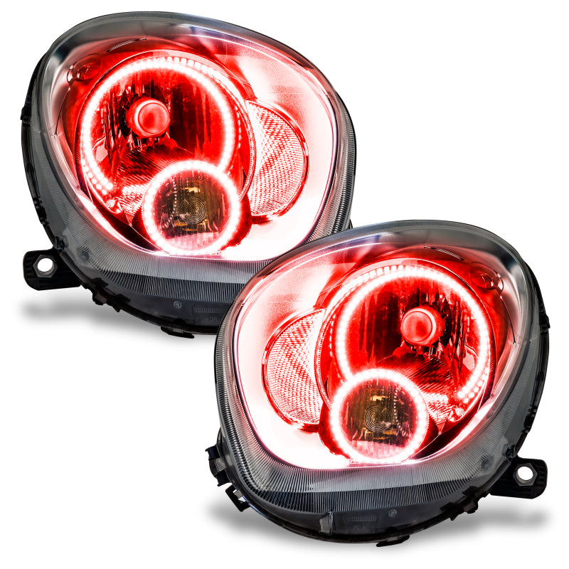 ORACLE Lighting Oracle 11-15 Mini Cooper Countryman LED Headlight Halo Kit - Red